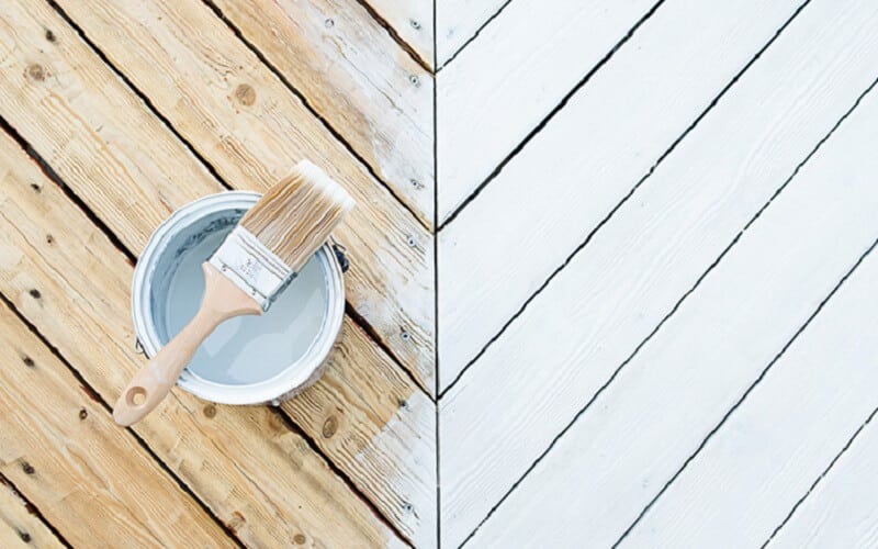 deck stain and painting