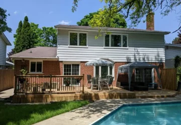 Cedar deck project by Decksforlife in Toronto